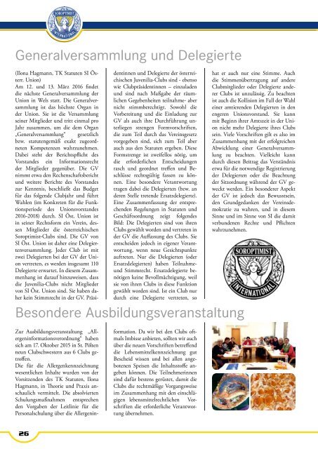 Soroptimist Österreich - Journal 04-2015