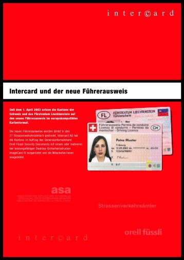 Intercard und der neue Führerausweis