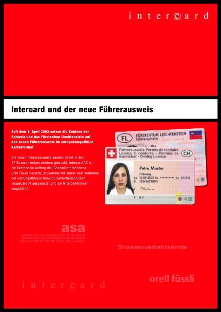 Intercard und der neue Führerausweis