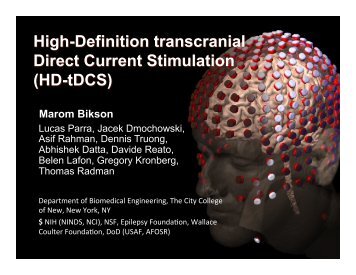 Direct Current Stimulation (HD-tDCS)
