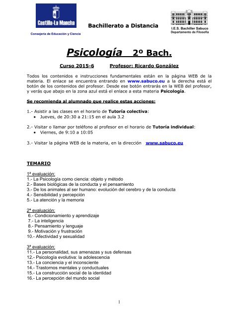 Psicología