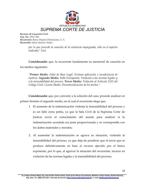 SUPREMA CORTE DE JUSTICIA