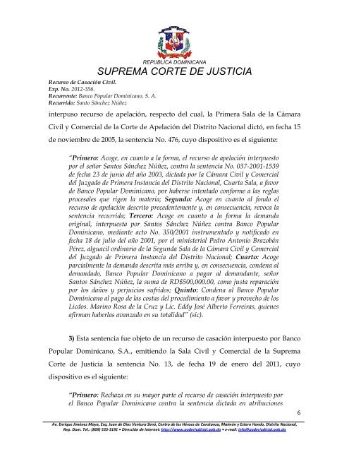 SUPREMA CORTE DE JUSTICIA