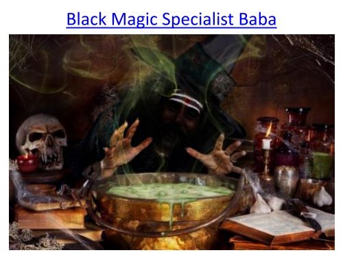 Black magic specialist Baba