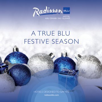 Radisson Blu - Festive Season Magazine