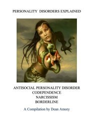 personality disorders explained