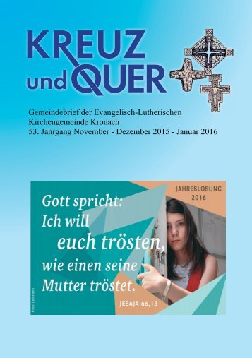 Gemeindebrief November 2015