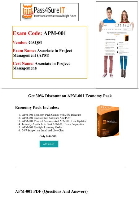 Pass4Sure GAQM APM 001 Exam Updated Questions