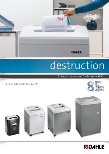 Brochure Destruction 2015 fr