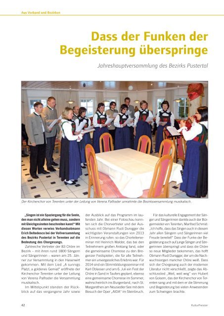 KulturFenster Nr. 02|2014 - April 2014