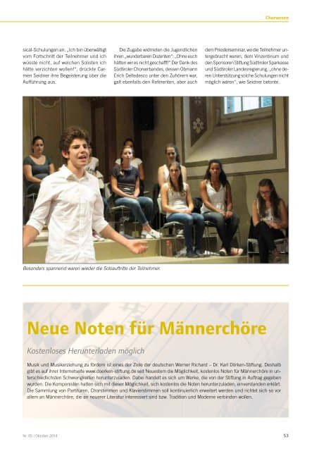 KulturFenster Nr. 05|2014 - Oktober 2014