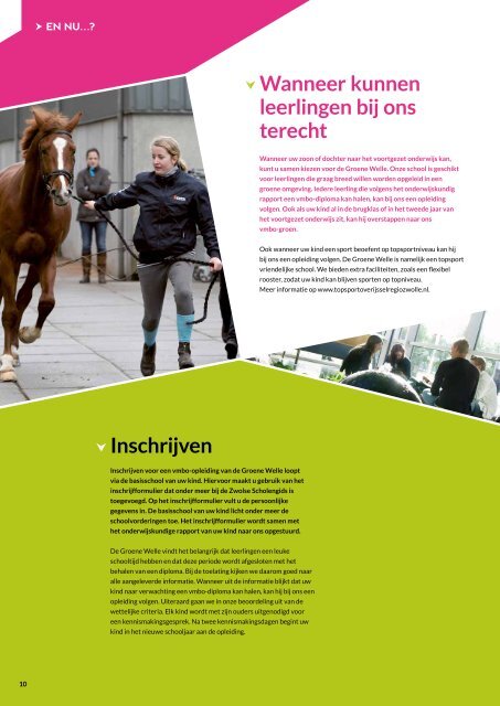 Brochure vmbo-groen 15-16 'vmbo-groen natuurlijk doen!'