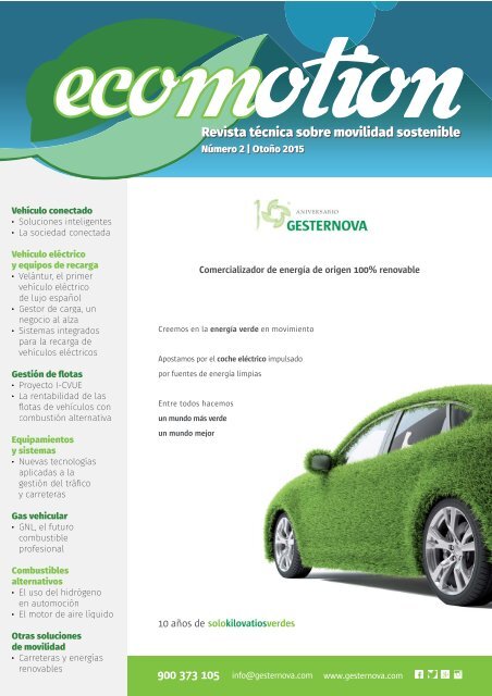 Revista técnica sobre movilidad sostenible