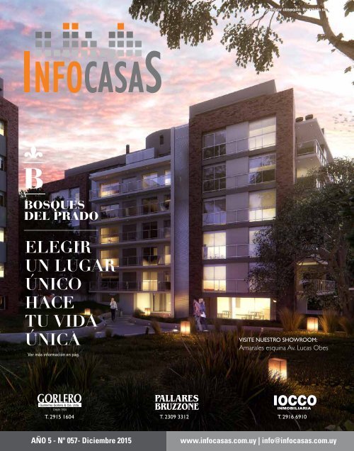 Revista InfoCasas - Número 57 - Diciembre 2015