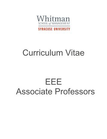 EEE Associate Prof.