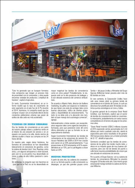 REVISTA RETAIL 1era Edicion