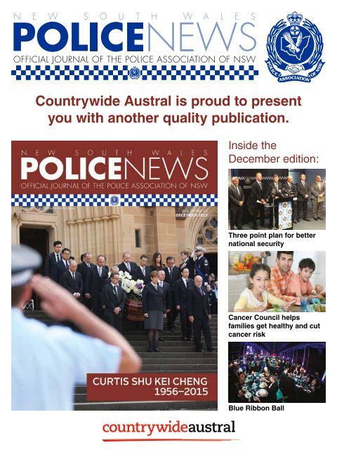 Countrywide Austral Police News Vol 95 No 12 December 2015