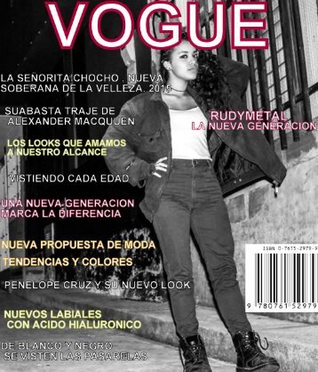 PORTADA DE REVISTA LEIDY