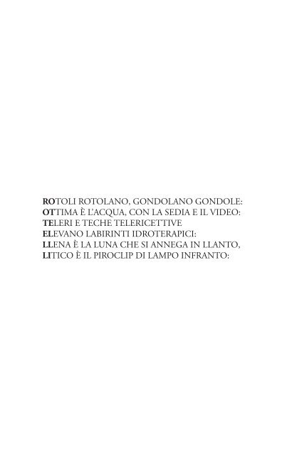 Poesia e Luce