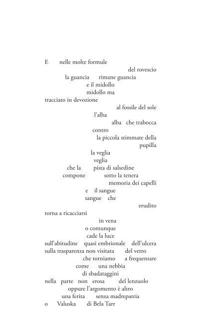 Poesia e Luce