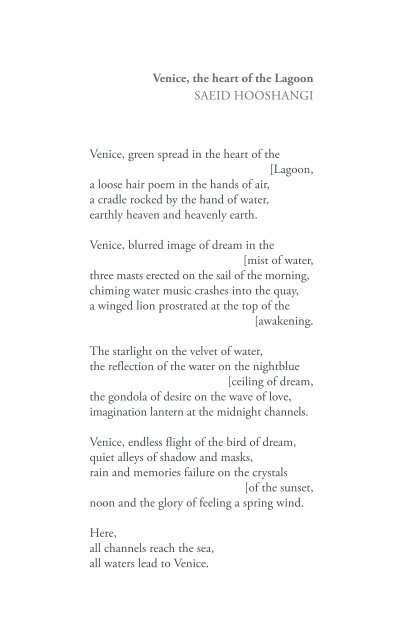 Poesia e Luce