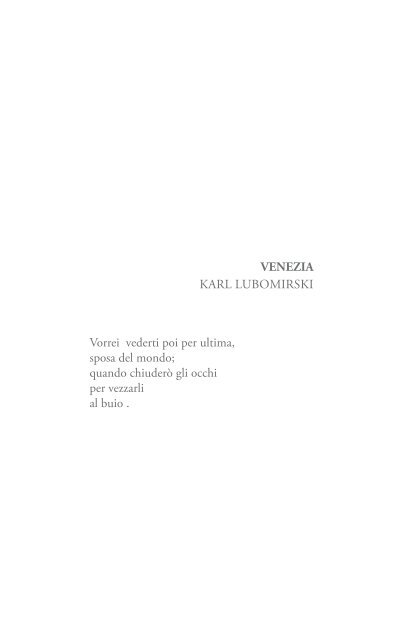 Poesia e Luce