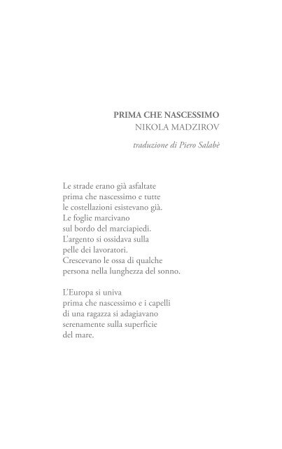 Poesia e Luce