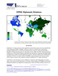 DPRK Diplomatic Relations - National Committee on North Korea