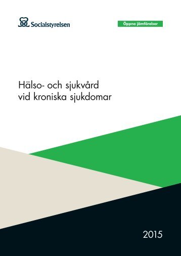 Hälso- och sjukvård vid kroniska sjukdomar