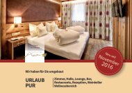 Hotel Arnika - Umbauinfos Sommer 2016