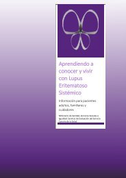 conocer y vivir con Lupus Eritematoso Sistémico