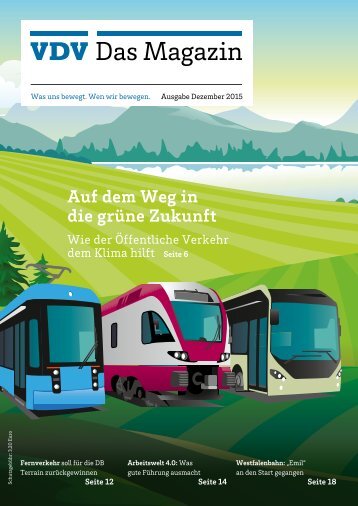 VDV Das Magazin Ausgabe Dezember 2015