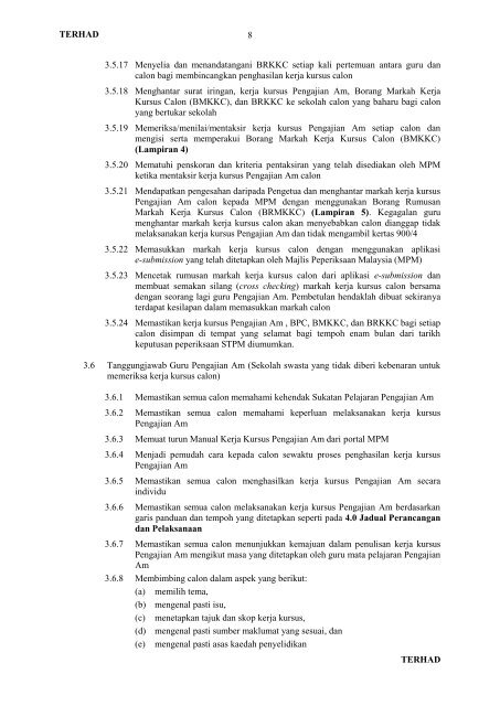 Manual Pelaksanaan Kerja Kursus Pengajian Am Kertas 4 (900/4)