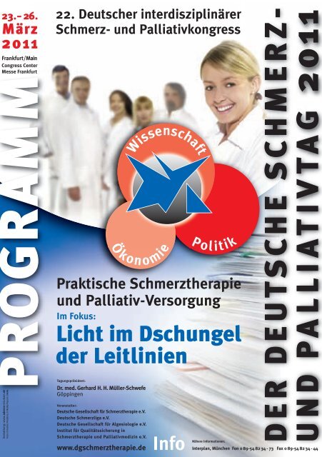 Der Deutsche Schmerz- und Palliativtag 2011 - Schmerz Therapie ...