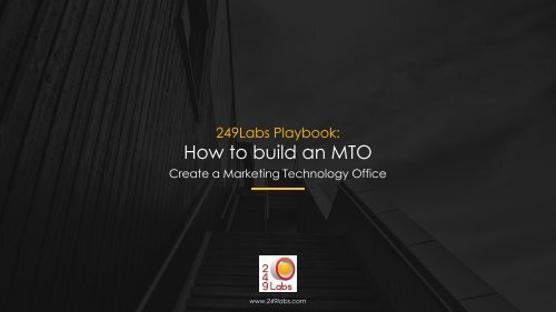 How to build an MTO