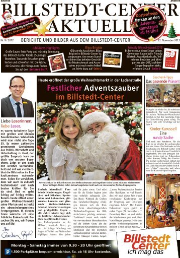 Festlicher Adventszauber im Billstedt-Center