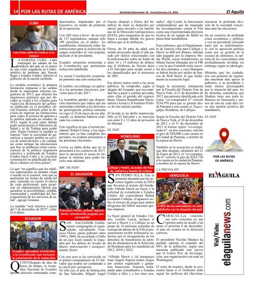 El Aguila Magazine – December 16, 2015