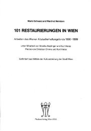 101 RESTAURIERUNGEN IN WIEN - Steinhof erhalten