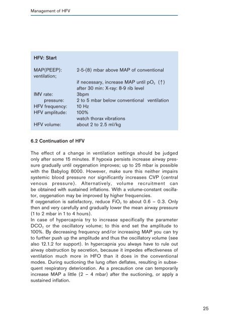 High-Frequency Ventilation- Basics and Practical Applications