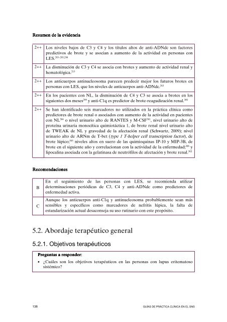 Guía de Práctica Clínica sobre Lupus Eritematoso Sistémico