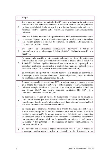 Guía de Práctica Clínica sobre Lupus Eritematoso Sistémico