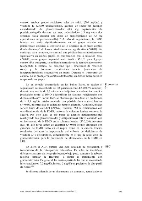 Guía de Práctica Clínica sobre Lupus Eritematoso Sistémico