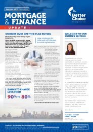 Better Choice Mortgage Services - Quarterly Newsletter Summer 2015-16 - FG