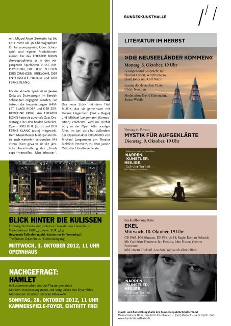 Magazin download - Theater Bonn