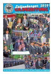 Gildezeitung 2010 - Lütjenburger Schützen