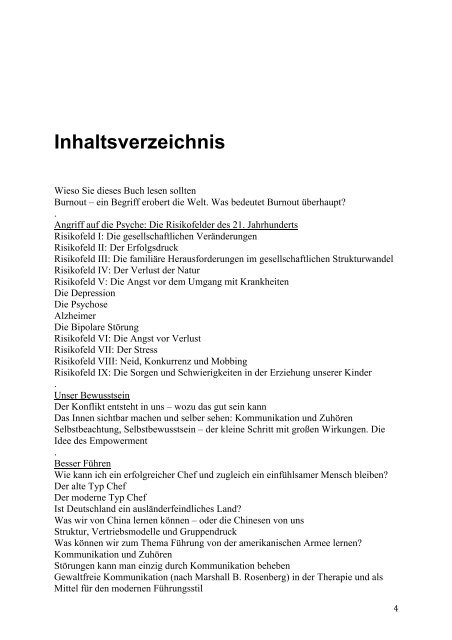 Stress, Burnout und andere psychische Belastungen in Beruf und Privatleben mit dem 180 Grad Modell vermeiden.....