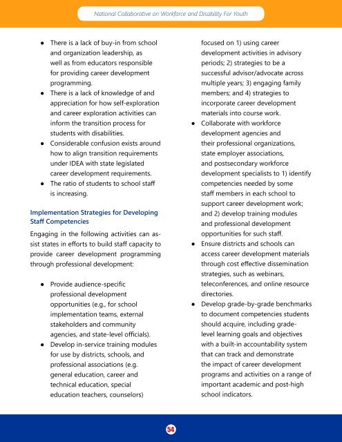 Designing Statewide Strategies & Programs