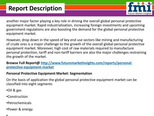 Research Offers 10-Year Forecast on Personal Protective Equipment Market