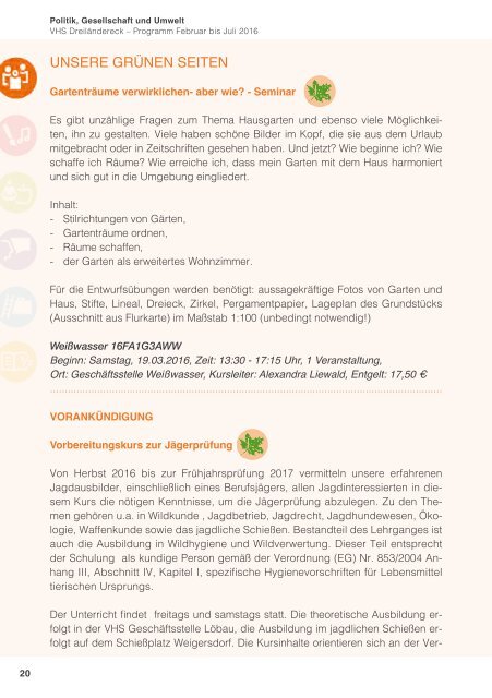 Programmheft Frühjahr 2016