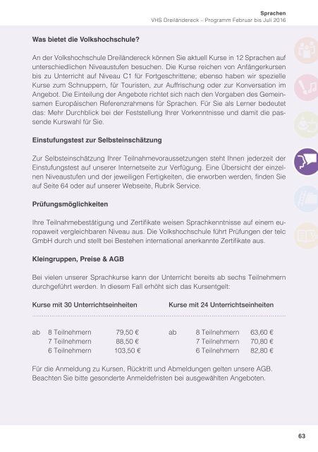 Programmheft Frühjahr 2016